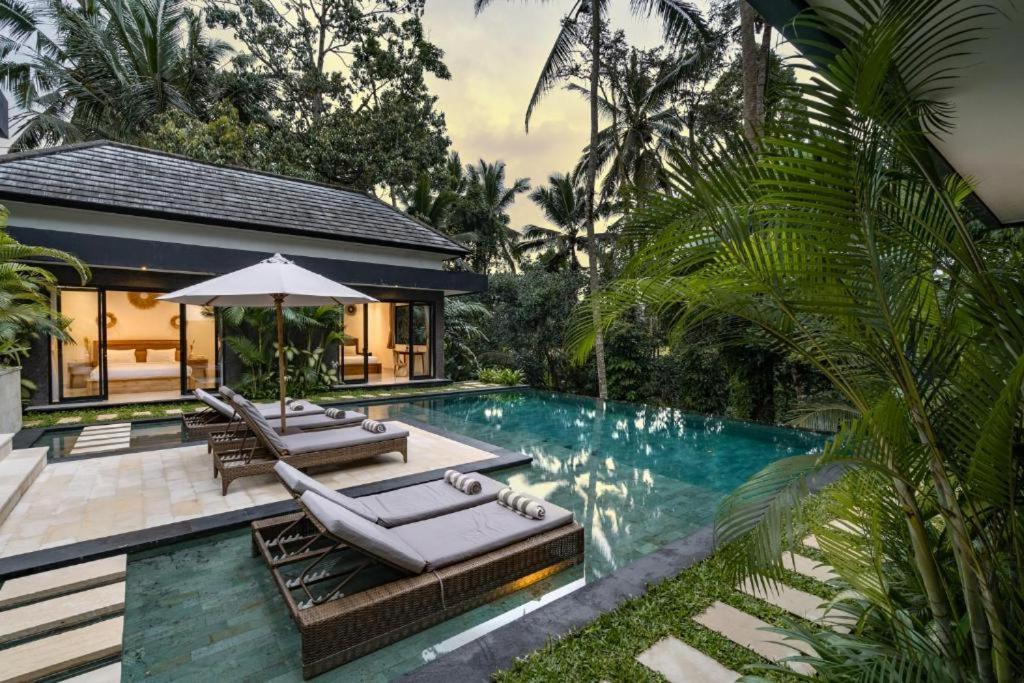 Luxury Escape 6 Bedroom Tropical Private Villa Cyn Ubud Exterior foto