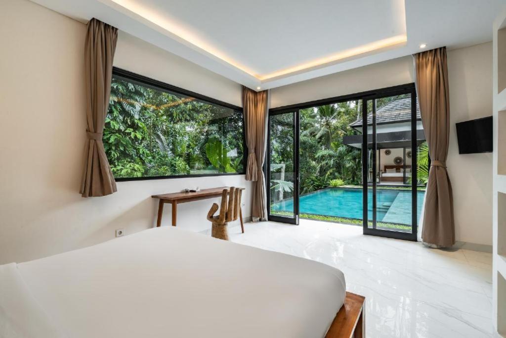 Luxury Escape 6 Bedroom Tropical Private Villa Cyn Ubud Exterior foto